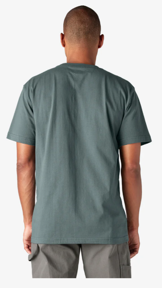 Dickies Heavyweight Short Sleeve Pocket T-Shirt - Lincoln Green (LN) #WS450