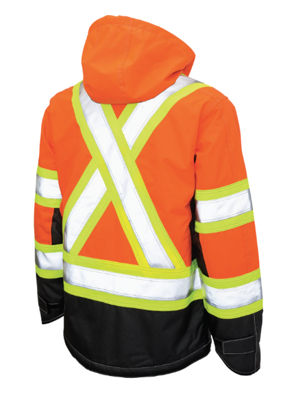 TOUGH DUCK RIPSTOP FLEECE-LINED SAFETY JACKET - S245