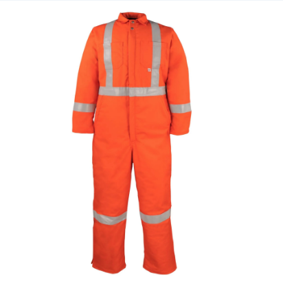 BIG BILL® Premium Twill Insulated Coverall with Reflective Material - Orange - 838CRT