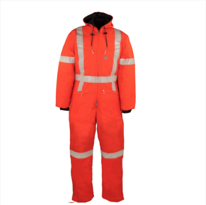 BIG BILL® High-Visibility Duck Insulated Coverall - Orange - 804CRT