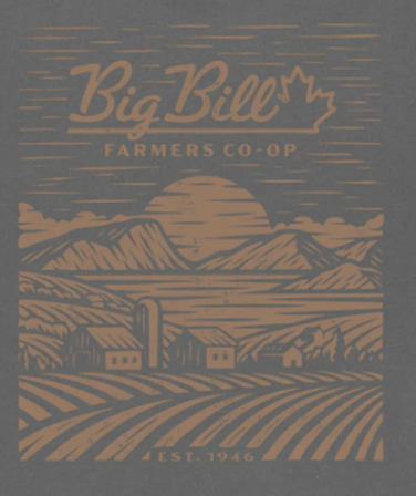 BIG BILL® Short-Sleeve Farming Graphic T-shirt - FC180B
