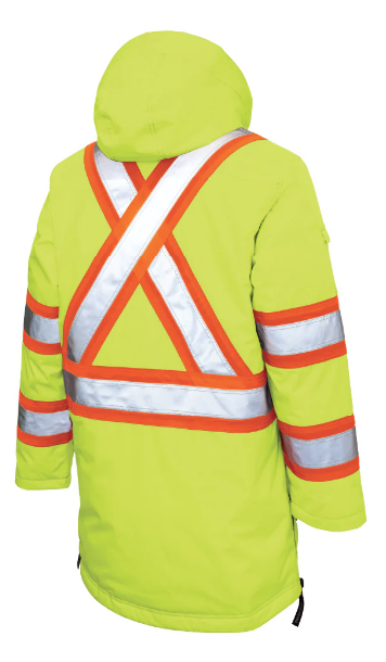 TOUGH DUCK RIPSTOP SAFETY DOWN-FILLED PARKA - SJ39