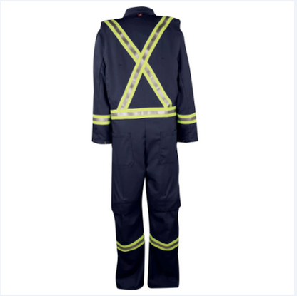 Big Bill® Flashtrap® Flame Resistant Ventilated Coverall with Reflective Tape - 1155US7