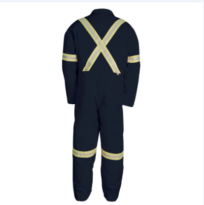 BIG BILL® Premium Twill Lined Coverall with Reflective Material - 837BF