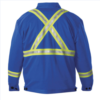 Big Bill® Westex® UltraSoft® Zip-in/Zip-out Flame Resistant Jacket with Reflective Tape - CL345US9