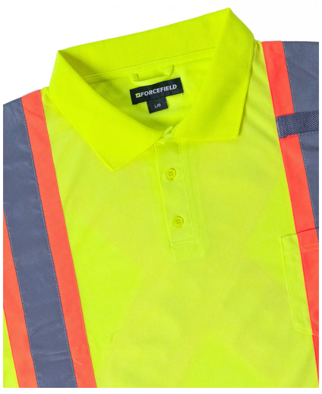 Forcefield Hi-Vis Ultra Soft Polo Tee 022-BEPPT