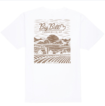 BIG BILL® Short-Sleeve Farming Graphic T-shirt - FC180B