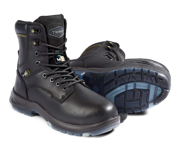 Women's Terra Brenn 8" Composite Toe Safety Work Boot with Internal Met Guard - 4NRDBK
