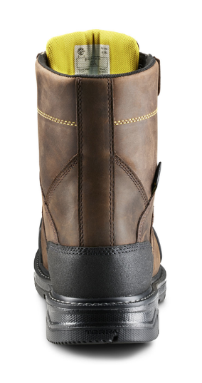 Men's Terra Patton 8" Aluminum Toe Safety Work Boot with Internal Met Guard - 839KDB