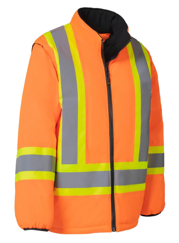 Forcefield Women's Hi-Vis 7-in-1 Safety Parka 024-WEN705R