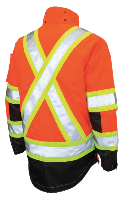 TOUGH DUCK RIPSTOP 4-IN-1 SAFETY JACKET - S187