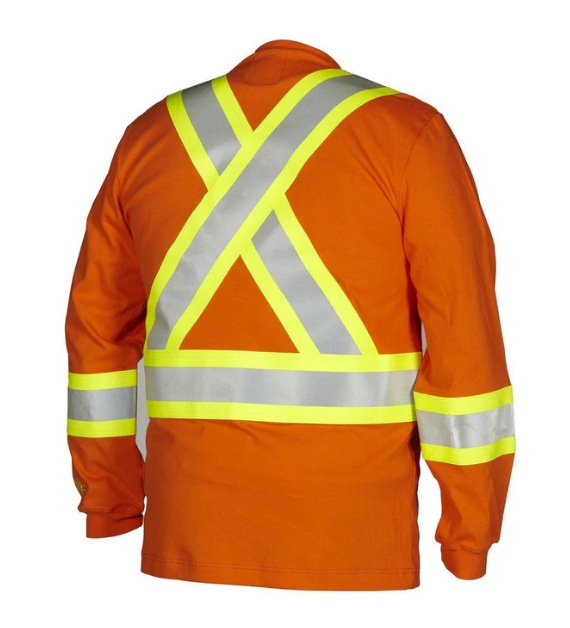 Forcefield FR Flame & Arc Resistant Long Sleeve Tee Shirt HRC2 022-FRLSOR