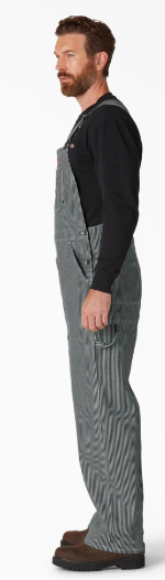 Dickies Hickory Stripe Bib Overalls - 83297