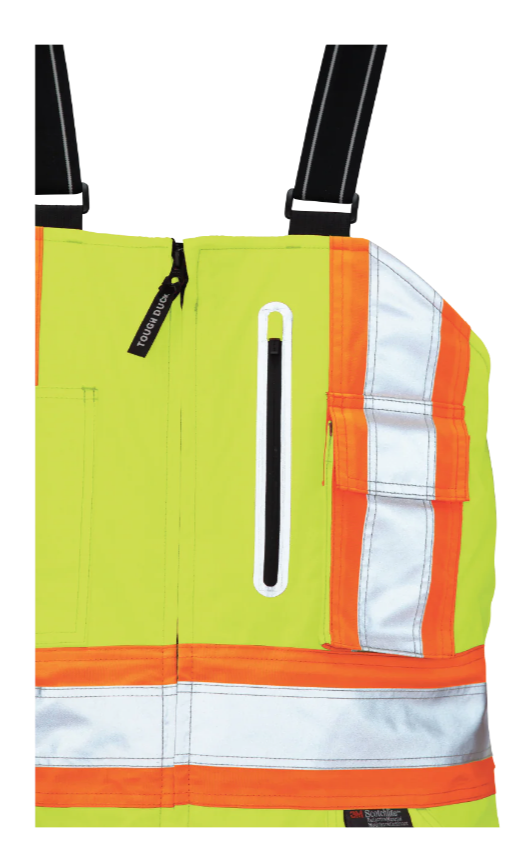 TOUGH DUCK RIPSTOP INSULATED SAFETY BIB OVERALL - S876