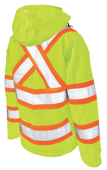 TOUGH DUCK   - WOMEN’S INSULATED TOUGH FLEX SAFETY JACKET - SJ41