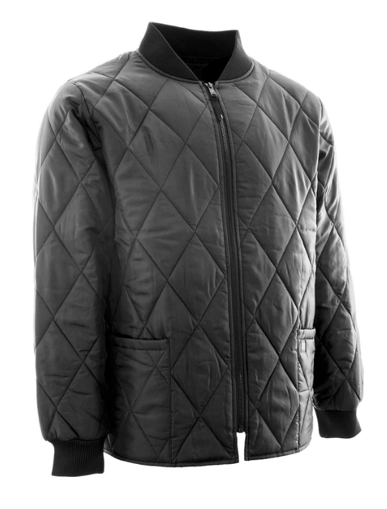 Forcefield Quilted Insulated Freezer Jacket 024-FJHBK