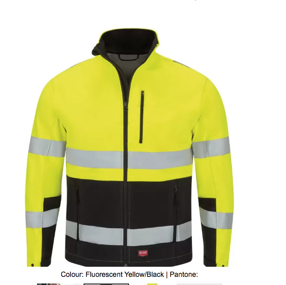 RED KAP® HI-VISIBILITY SOFT SHELL JACKET - JY34