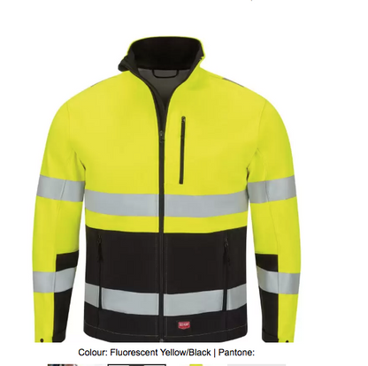 RED KAP® HI-VISIBILITY SOFT SHELL JACKET - JY34