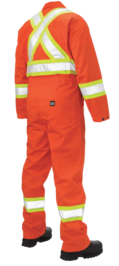 TOUGH DUCK  S792 - TWILL UNLINED SAFETY COVERALL - S792