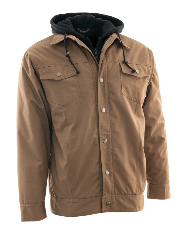 Forcefield Canvas Jacket with Fooler Hoodie 024-GT40BK