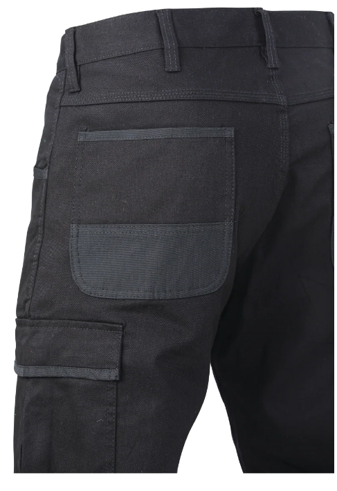 TOUGH DUCK RELAXED-FIT TOUGH FLEX TWILL SAFETY CARGO PANT - SP03