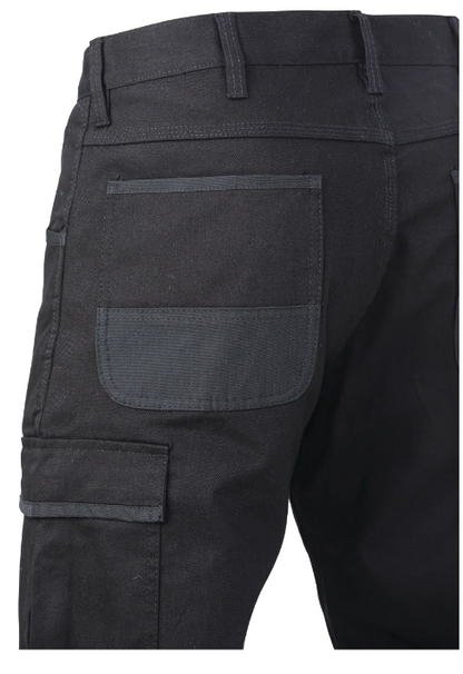 TOUGH DUCK RELAXED-FIT TOUGH FLEX TWILL SAFETY CARGO PANT - SP03
