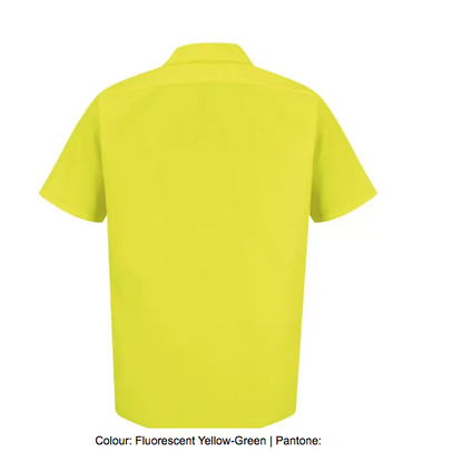 RED KAP® ENHANCED VISIBILITY SHORT SLEEVE WORK SHIRT - SS24-EHV
