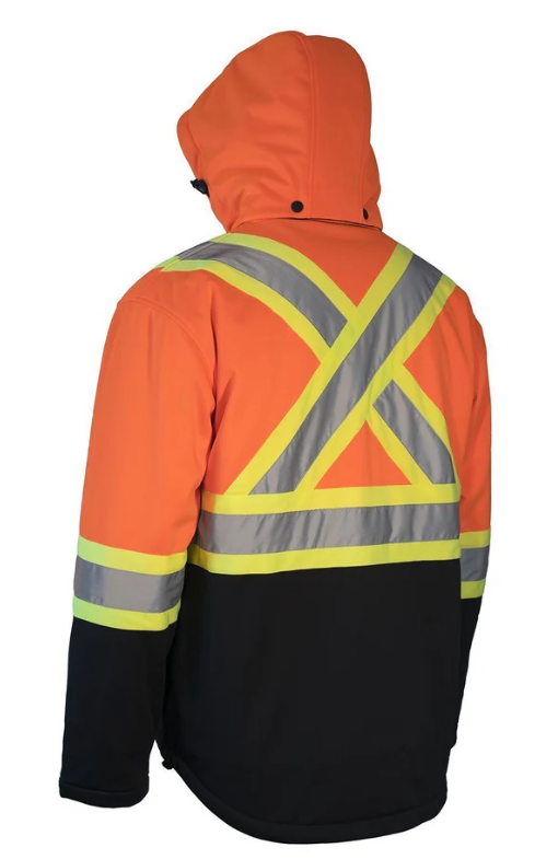 Forcefield Hi Vis Softshell Winter Safety Jacket 023-EN158