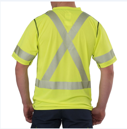 BIG BILL® High Visibility Short-Sleeve Athletic Performance T-shirt - RT54HVK5