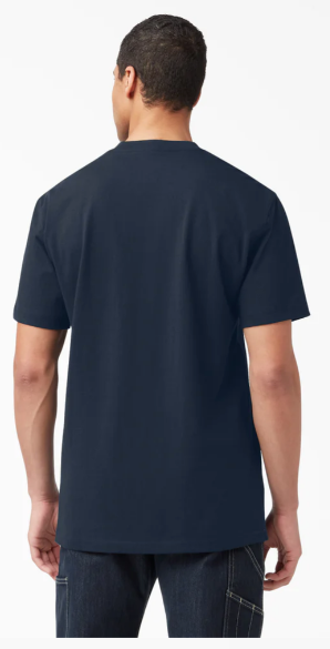 Dickies Heavyweight Short Sleeve Pocket T-Shirt - Dark Navy (DN) #WS450