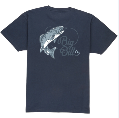 BIG BILL® Short-Sleeve Fishing Graphic T-shirt - F180B