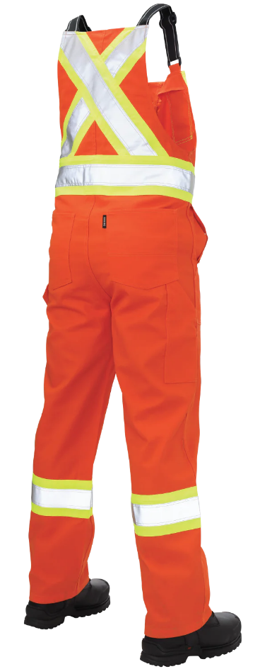 TOUGH DUCK TWILL UNLINED SAFETY BIB OVERALL - S769