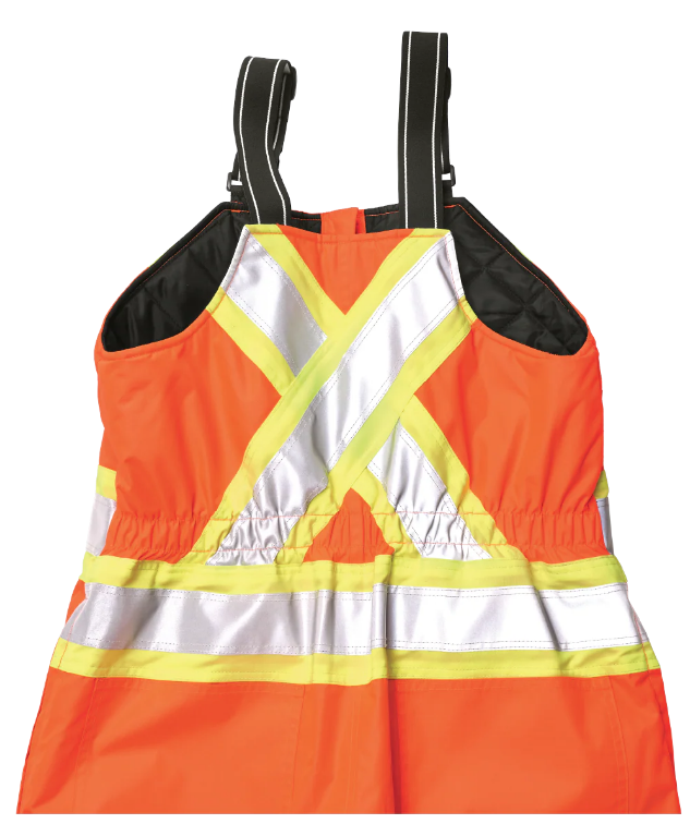TOUGH DUCK WOMEN'S POLY OXFORD INSULATED SAFETY BIB - SB08