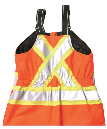 TOUGH DUCK WOMEN'S POLY OXFORD INSULATED SAFETY BIB - SB08