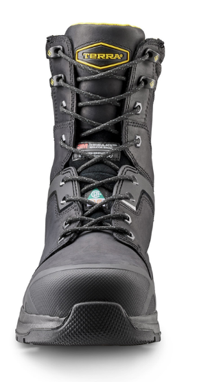 Men's Terra Carbine 8" Waterproof Composite Toe Safety Work Boot - 4TCRBK/4TCRBN/4TCRWT