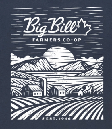 BIG BILL® Short-Sleeve Farming Graphic T-shirt - FC180B