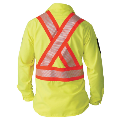 BIG BILL® High Visibility Long-Sleeve Ripstop Shirt - 144HVP