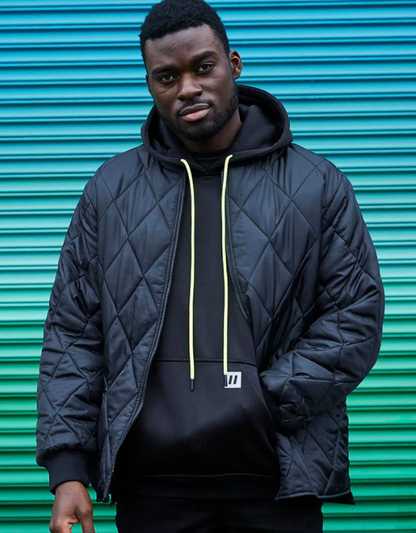 Forcefield Quilted Insulated Freezer Jacket 024-FJHBK