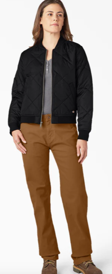 Dickies Women's Quilted Bomber Jacket