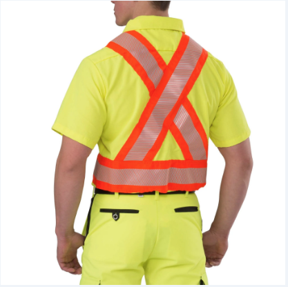 BIG BILL® High Visibility Short-Sleeve Ripstop Shirt - 134HVP