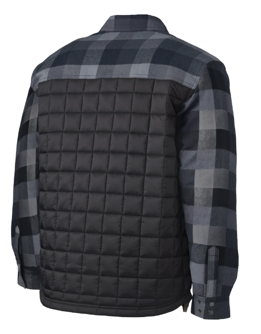 TOUGH DUCK HYBRID QUILTED FLANNEL SHIRT - WS25