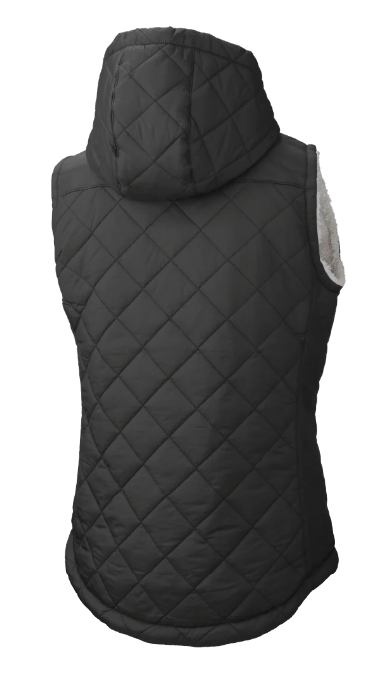 TOUGH DUCK WOMEN’S QUILTED SHERPA-LINED VEST - WV10