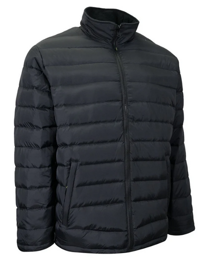 Forcefield Hi Vis Winter Safety Parka with Removable Down Insulated Nylon Puffer Jacket 024-EN705RD