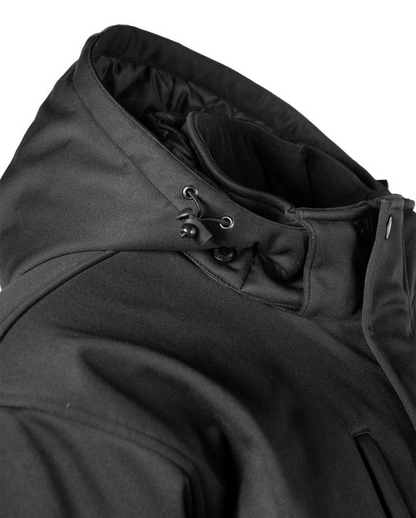 Forcefield Black Softshell Winter Jacket 023-EN158BKNT