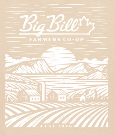 BIG BILL® Heavyweight Short-Sleeve Farming Graphic T-shirt - Sand - FC180