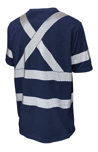 TOUGH DUCK POLYESTER JERSEY SHORT-SLEEVE SAFETY T-SHIRT - ST12