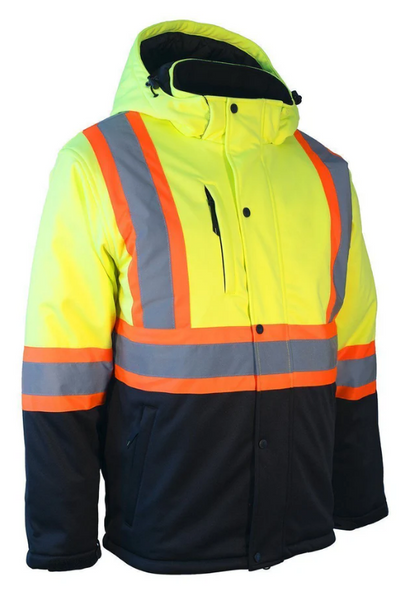 Forcefield Hi Vis Winter Softshell Heated Jacket 023-EN158HJ