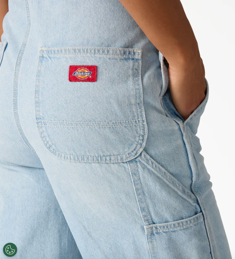Dickies Women's Loose Denim Bib