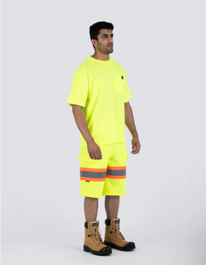 Forcefield Hi Vis Cargo Shorts 024-HVCSP