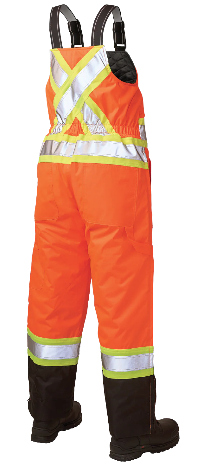 TOUGH DUCK WOMEN'S POLY OXFORD INSULATED SAFETY BIB - SB08